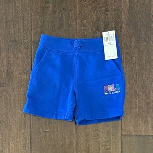 NWT Toddler Boys Polo by Ralph Lauren Royal Blue Kids Shorts